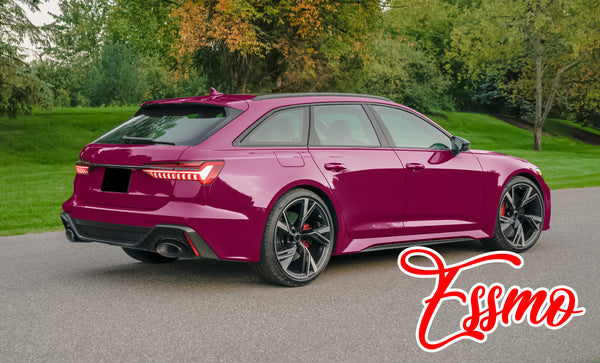 Gloss Ruby Star Red Dry Apply PPF TPU Paint Protection Film