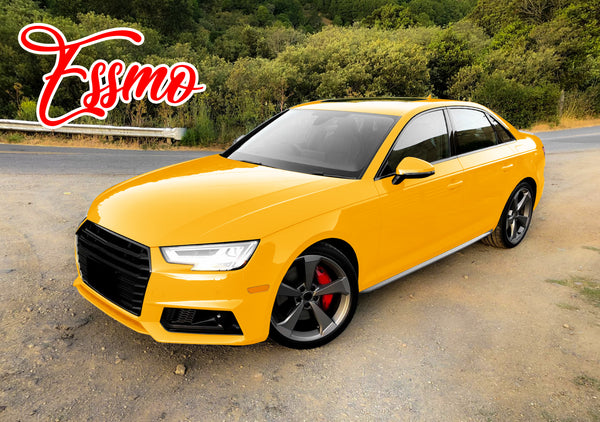 Gloss Papaya Orange Dry Apply PPF TPU Paint Protection Film