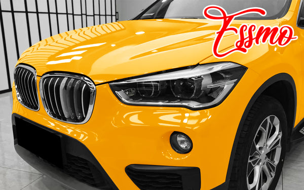 Gloss Papaya Orange Dry Apply PPF TPU Paint Protection Film