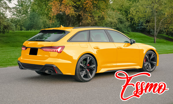Gloss Papaya Orange Dry Apply PPF TPU Paint Protection Film