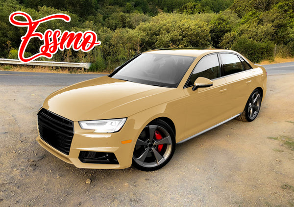 Gloss Desert Yellow Dry Apply PPF TPU Paint Protection Film