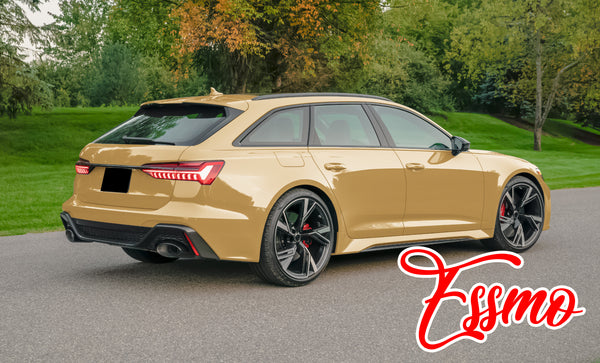 Gloss Desert Yellow Dry Apply PPF TPU Paint Protection Film