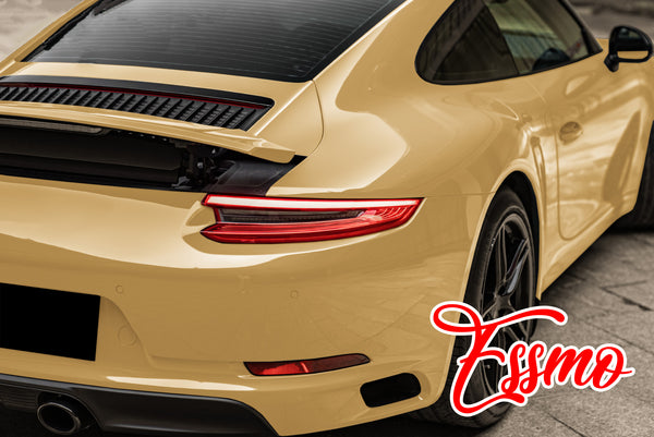 Gloss Desert Yellow Dry Apply PPF TPU Paint Protection Film