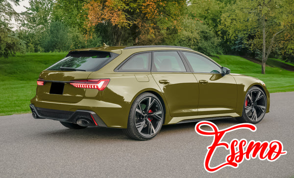 Gloss Battle Green Dry Apply PPF TPU Paint Protection Film