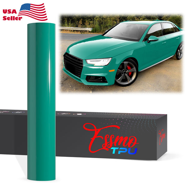 Gloss Retro Green Dry Apply PPF TPU Paint Protection Film