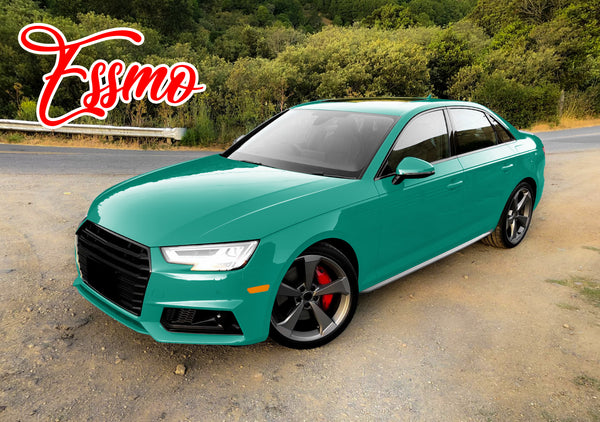Gloss Retro Green Dry Apply PPF TPU Paint Protection Film