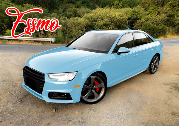 Gloss Sea Breeze Blue Dry Apply PPF TPU Paint Protection Film