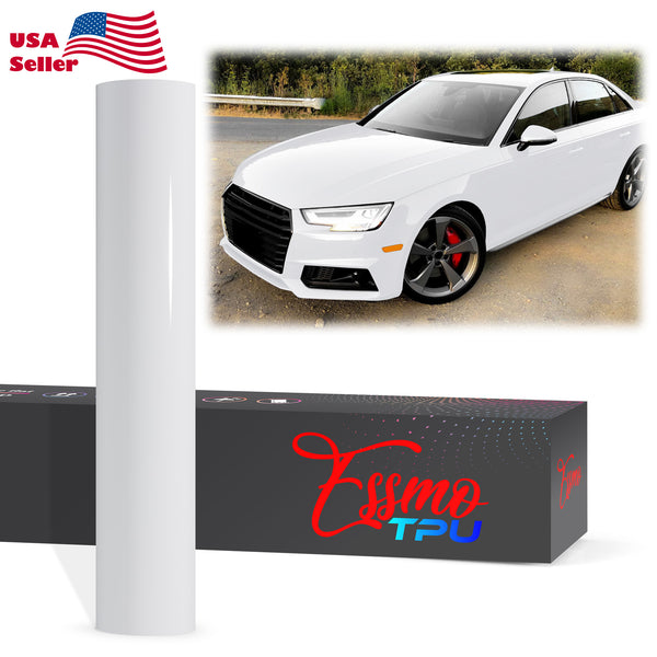 Gloss Arctic White Dry Apply PPF TPU Paint Protection Film
