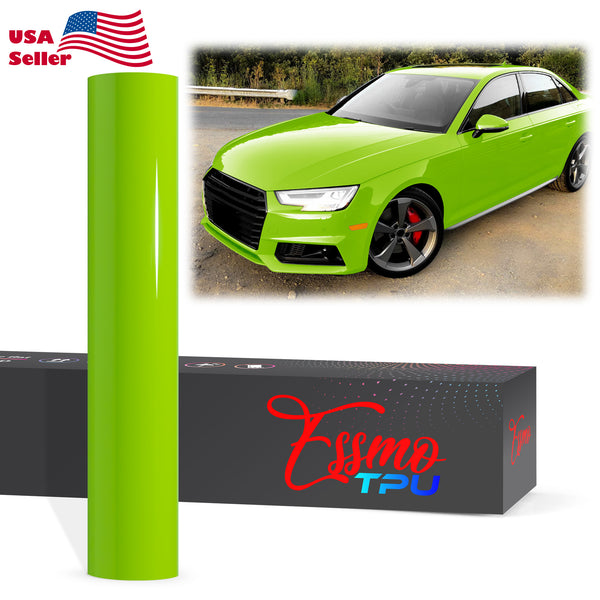 Gloss Viper Green Dry Apply PPF TPU Paint Protection Film