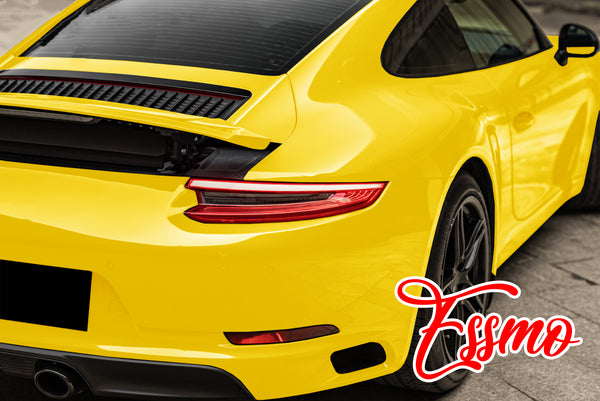 Gloss Sunflower Yellow Dry Apply PPF TPU Paint Protection Film