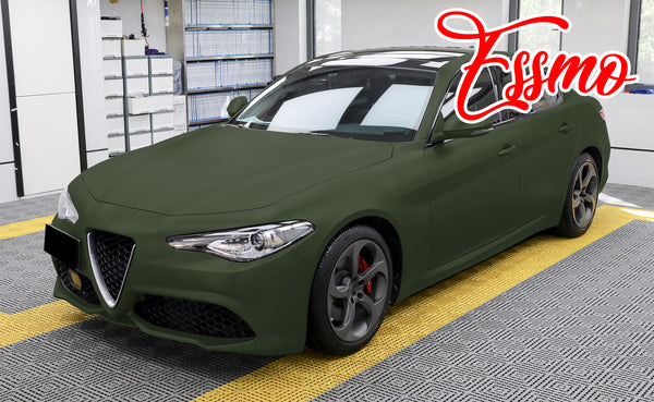 Matte Army Green Dry Apply PPF TPU Paint Protection Film