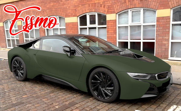 Matte Army Green Dry Apply PPF TPU Paint Protection Film