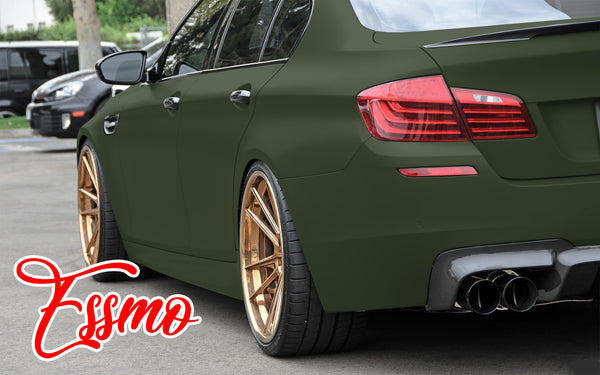 Matte Army Green Dry Apply PPF TPU Paint Protection Film