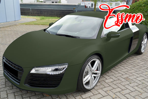 Matte Army Green Dry Apply PPF TPU Paint Protection Film
