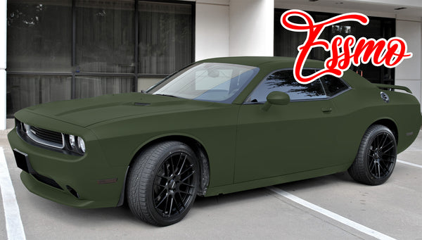 Matte Army Green Dry Apply PPF TPU Paint Protection Film