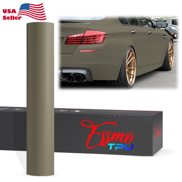 Matte Military Green Dry Apply PPF TPU Paint Protection Film