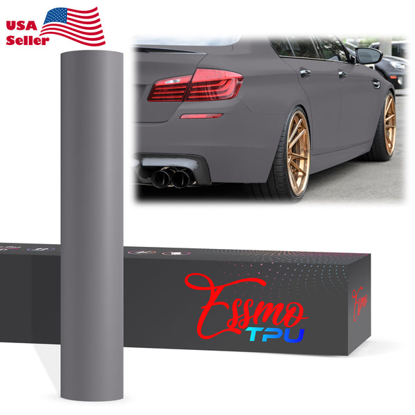 Matte Steel Gray Dry Apply PPF TPU Paint Protection Film