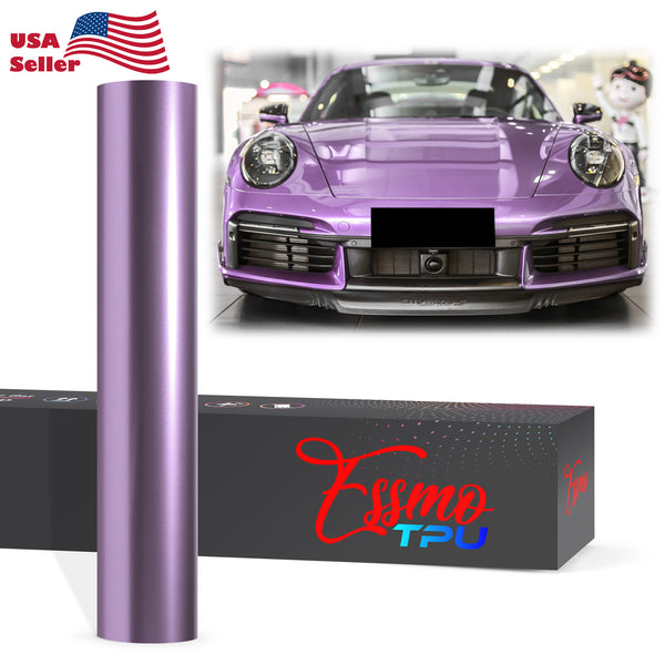 Liquid Metallic Purple Lilac Dry Apply PPF TPU Paint Protection Film