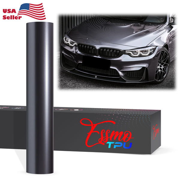 Liquid Metallic Crescent Gray Dry Apply PPF TPU Paint Protection Film