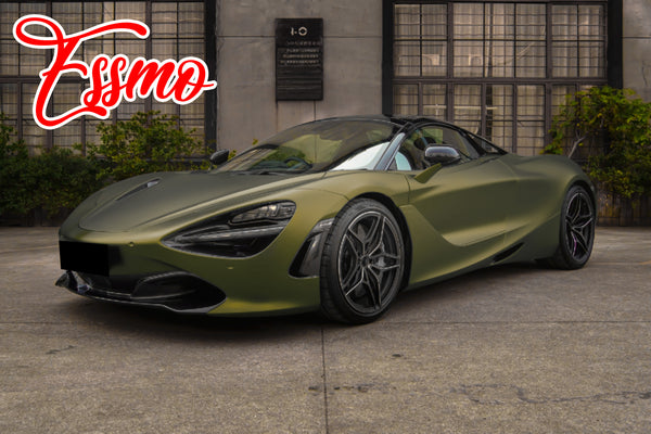 Matte Battle Green Dry Apply PPF TPU Paint Protection Film