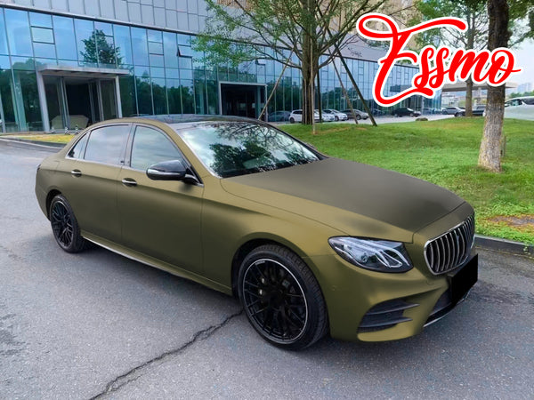 Matte Battle Green Dry Apply PPF TPU Paint Protection Film