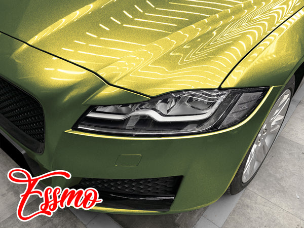 Galaxy Dust Gloss Emerald Green Dry Apply PPF TPU Paint Protection Film