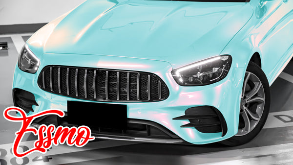 Galaxy Dust Gloss Aqua Purple Dry Apply PPF TPU Paint Protection Film