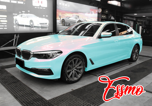 Galaxy Dust Gloss Aqua Purple Dry Apply PPF TPU Paint Protection Film