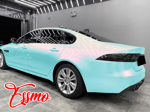 Galaxy Dust Gloss Aqua Purple Dry Apply PPF TPU Paint Protection Film