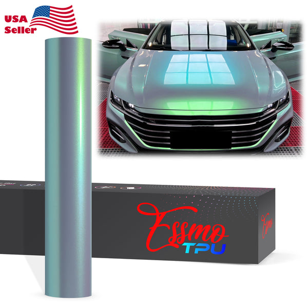 Galaxy Dust Gloss Gray Green Dry Apply PPF TPU Paint Protection Film