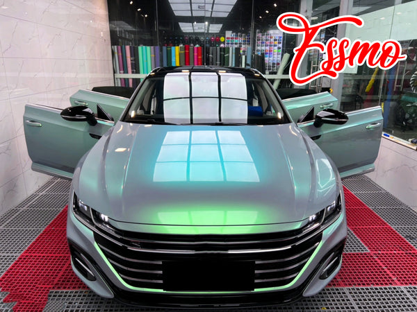 Galaxy Dust Gloss Gray Green Dry Apply PPF TPU Paint Protection Film