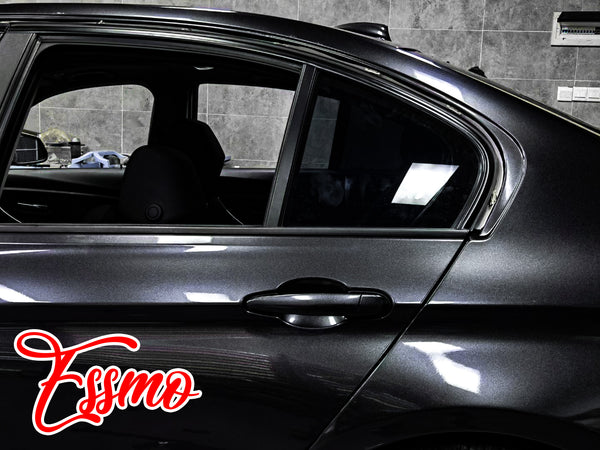Gloss Metallic Charcoal Gray Dry Apply PPF TPU Paint Protection Film