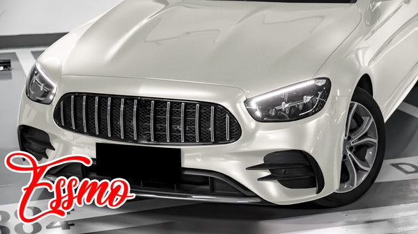 Gloss Metallic Silver Fox Gray Dry Apply PPF TPU Paint Protection Film