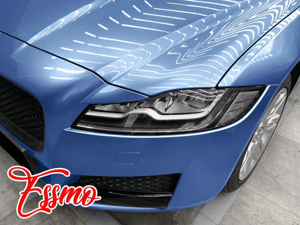 Gloss Metallic Frosted Blue Dry Apply PPF TPU Paint Protection Film