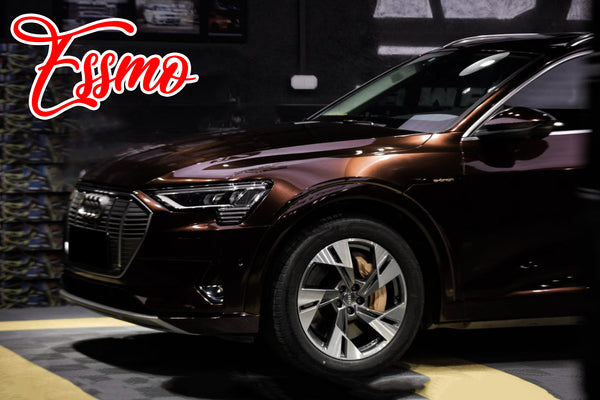 Gloss Metallic Brocade Red Dry Apply PPF TPU Paint Protection Film