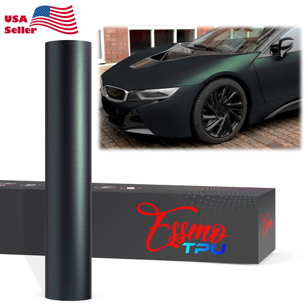 Matte Metallic Wizard Green Dry Apply PPF TPU Paint Protection Film