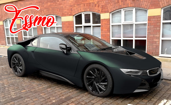 Matte Metallic Wizard Green Dry Apply PPF TPU Paint Protection Film