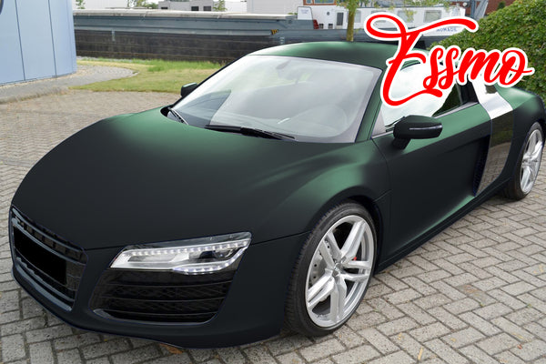 Matte Metallic Wizard Green Dry Apply PPF TPU Paint Protection Film