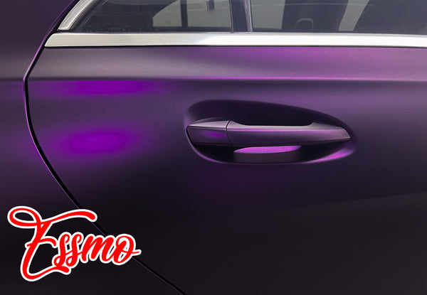 Matte Metallic Magenta Purple Dry Apply PPF TPU Paint Protection Film