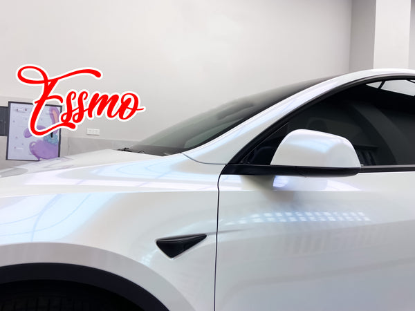 Galaxy Dust Gloss White Blue Dry Apply PPF TPU Paint Protection Film