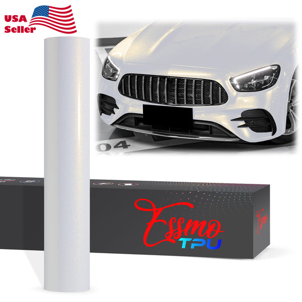 Galaxy Dust Gloss White Gold Dry Apply PPF TPU Paint Protection Film