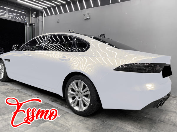 Galaxy Dust Gloss White Gold Dry Apply PPF TPU Paint Protection Film