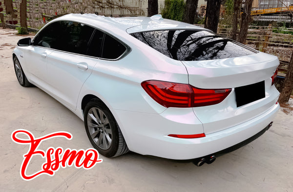 Galaxy Dust Gloss White Red Dry Apply PPF TPU Paint Protection Film