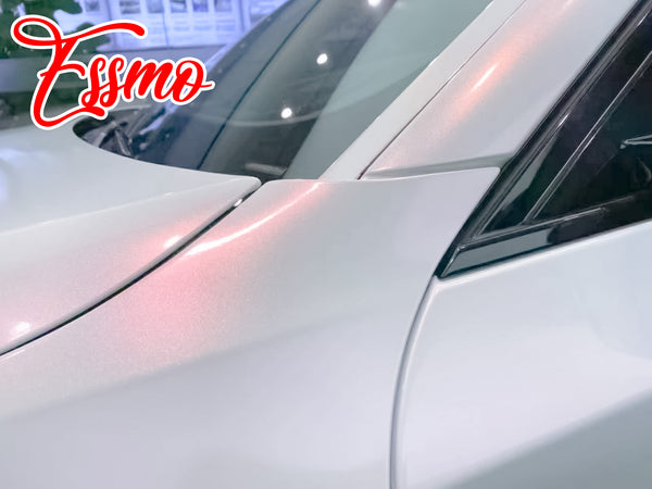 Galaxy Dust Gloss White Red Dry Apply PPF TPU Paint Protection Film