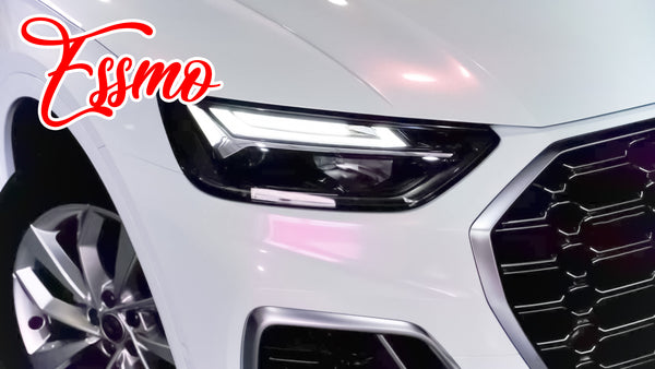 Galaxy Dust Gloss White Red Dry Apply PPF TPU Paint Protection Film
