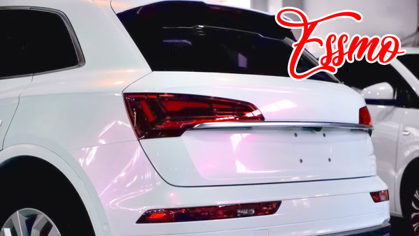 Galaxy Dust Gloss White Red Dry Apply PPF TPU Paint Protection Film