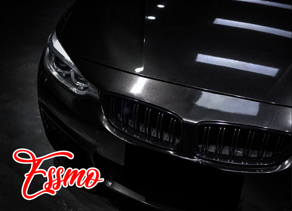 Gloss Metallic Black Dry Apply PPF TPU Paint Protection Film