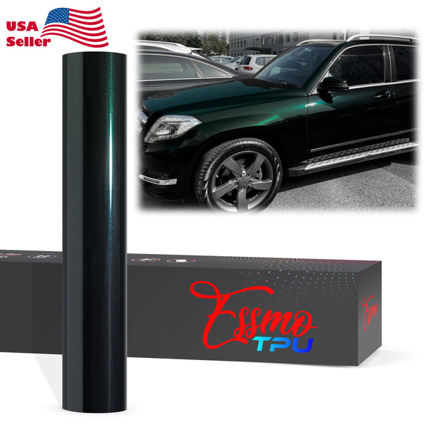 Galaxy Dust Gloss Galactic Green Dry Apply PPF TPU Paint Protection Film