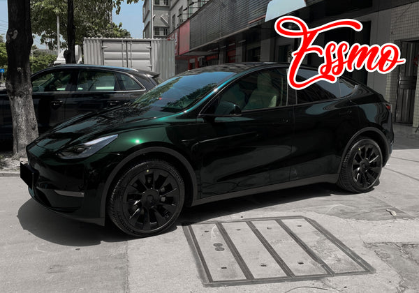 Galaxy Dust Gloss Galactic Green Dry Apply PPF TPU Paint Protection Film