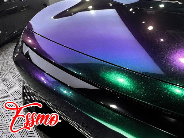 Galaxy Dust Gloss Abyss Green Dry Apply PPF TPU Paint Protection Film